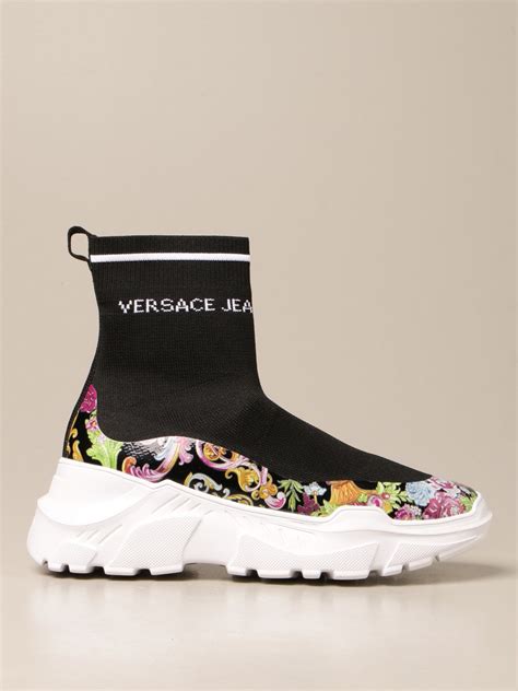 versace jeans zapatillas|zapatos versace mujer.